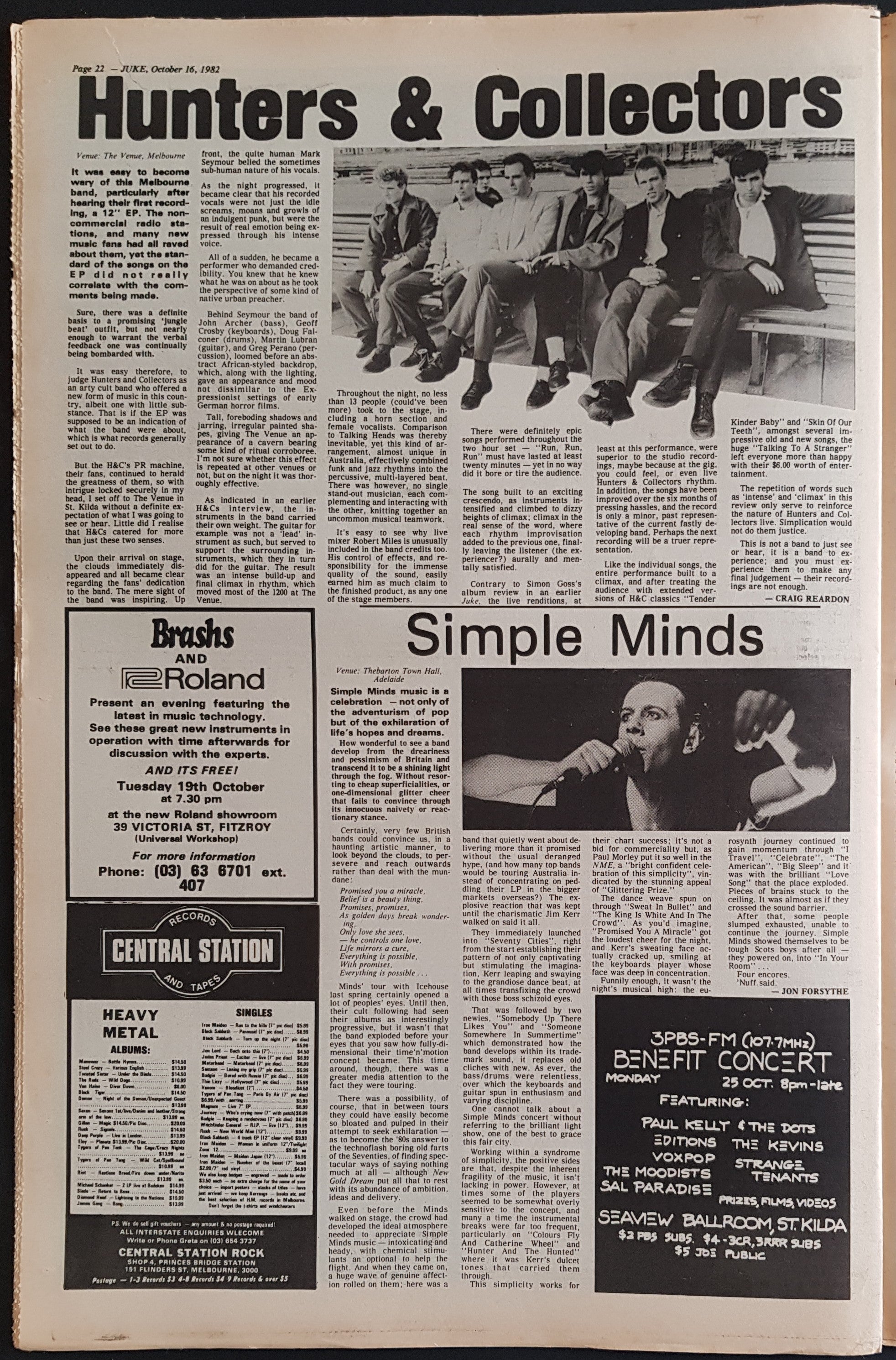 Duran Duran Magazine - October 16, 1982, Issue No. 390 with Simon Cover and Article