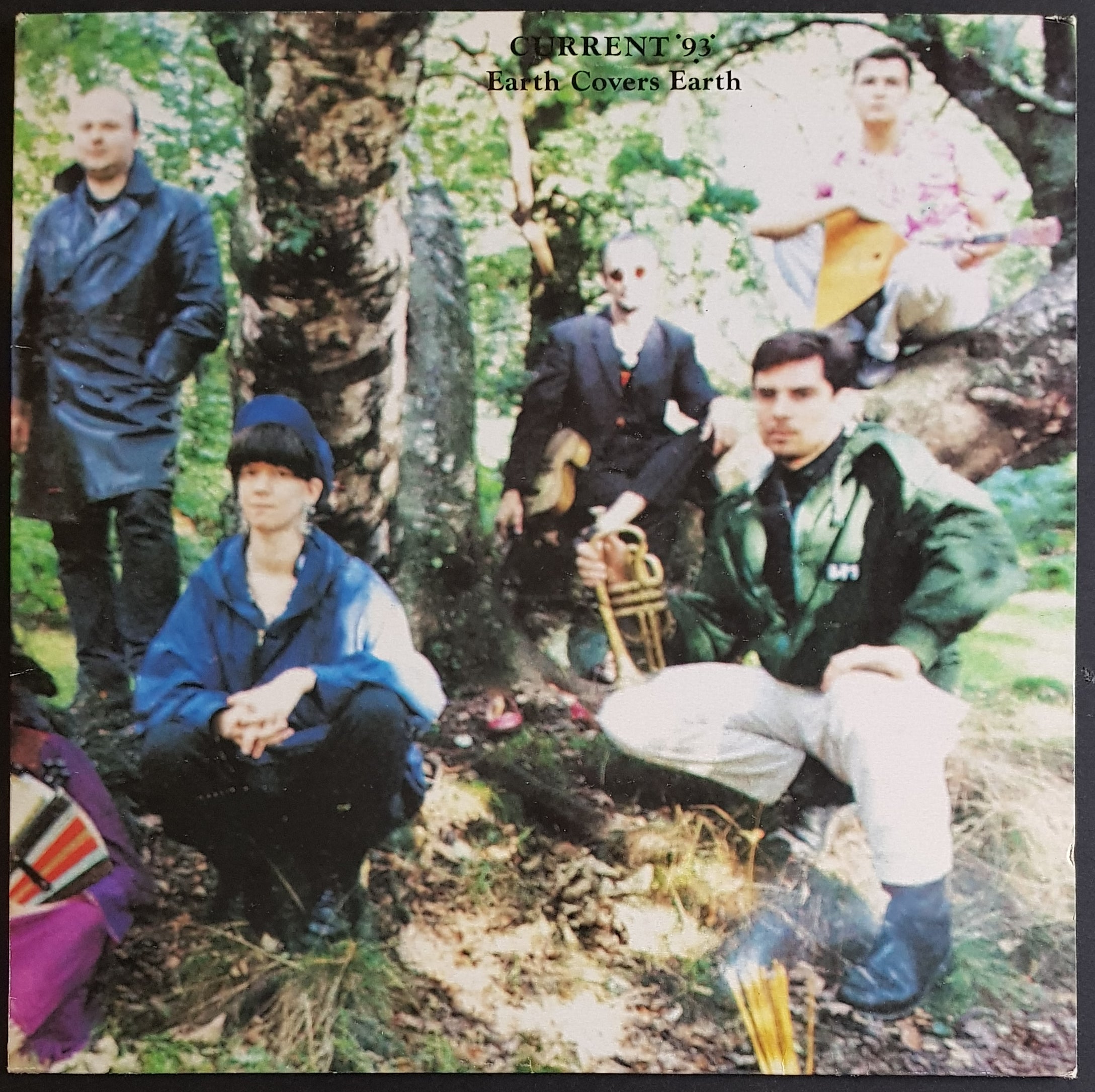 Current 93's 1988 Vinyl - Earth Covers Earth
