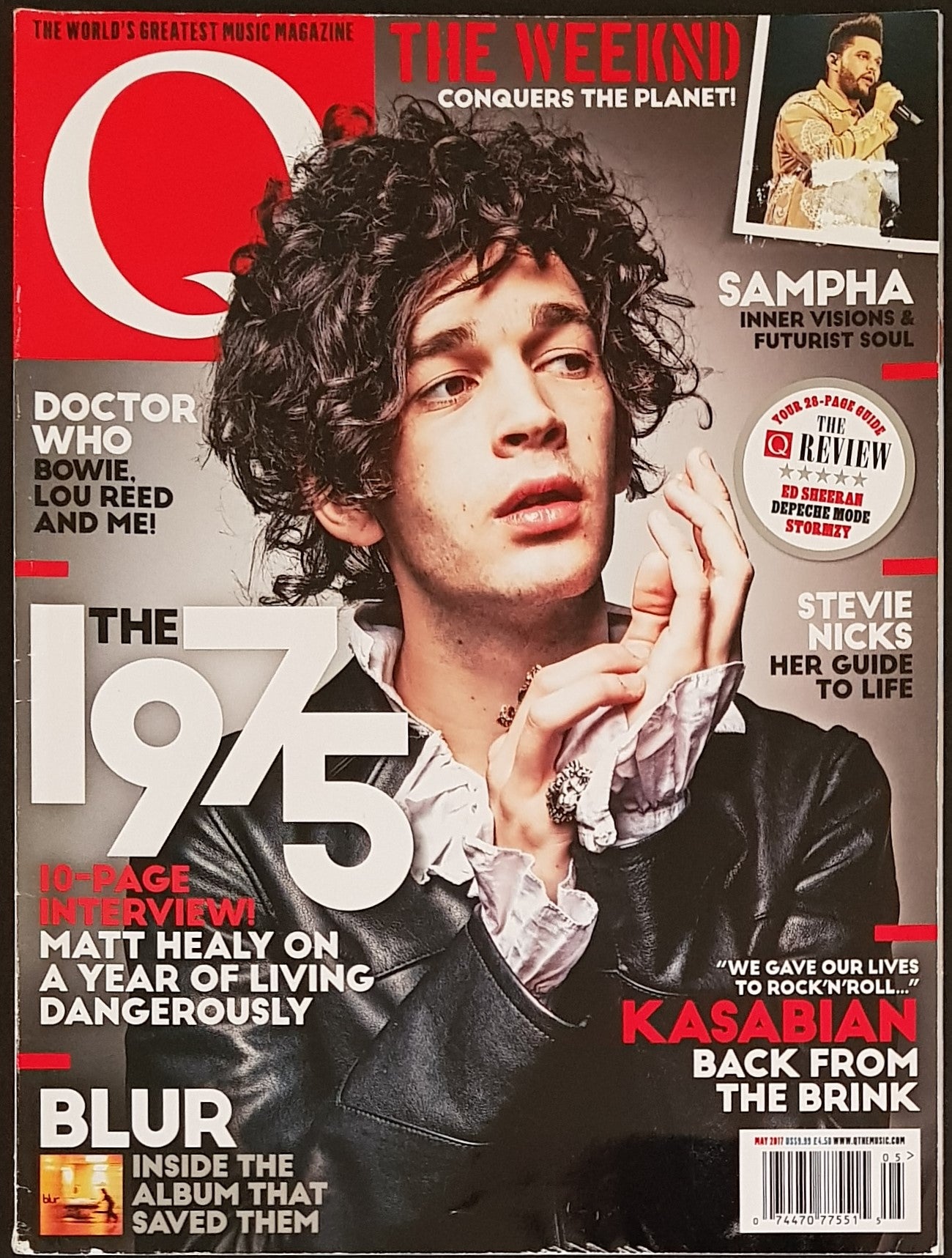 The 1975 - Q 371 Magazine May 2017 Issue with Matt Healy Feature