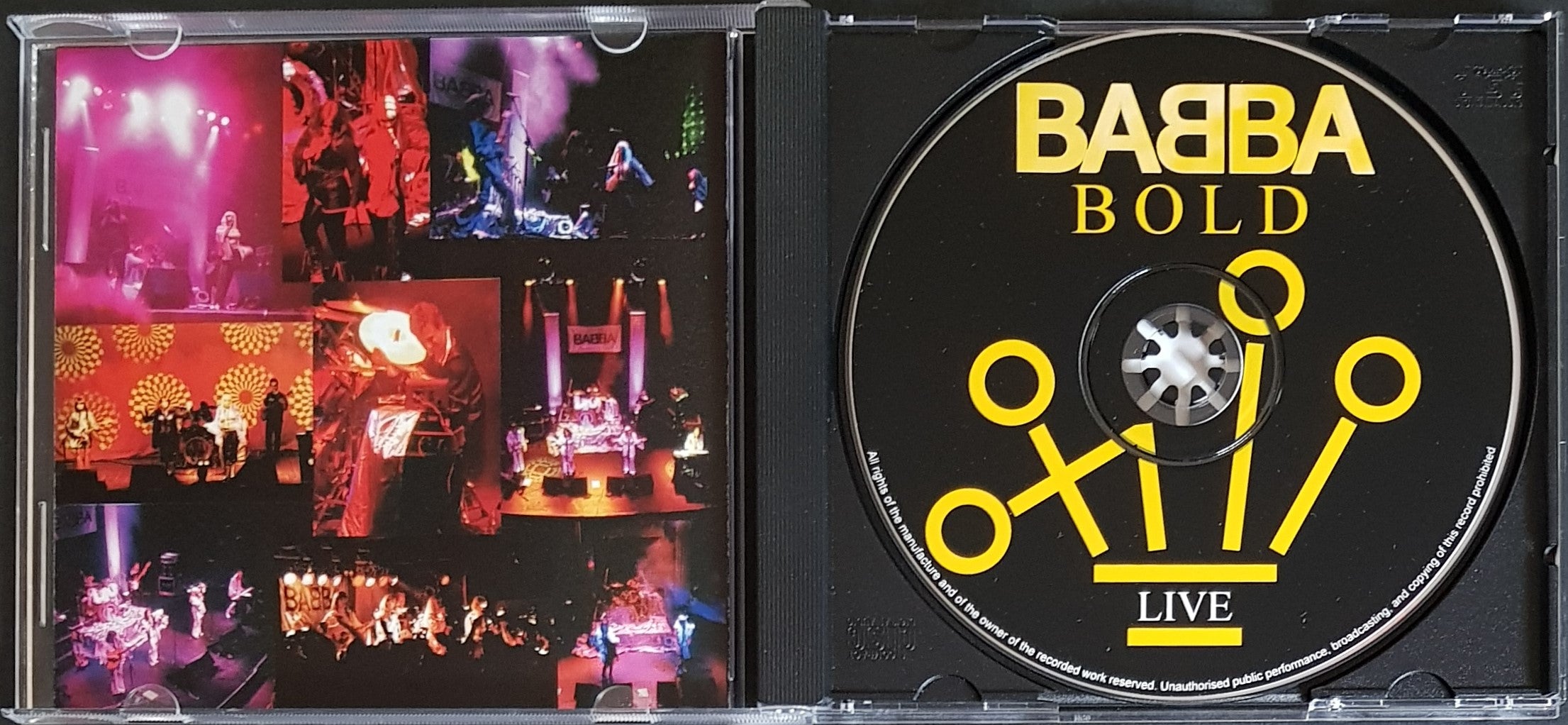 ABBA - BABBA BOLD Live Performance Record by ABBA Cover Band