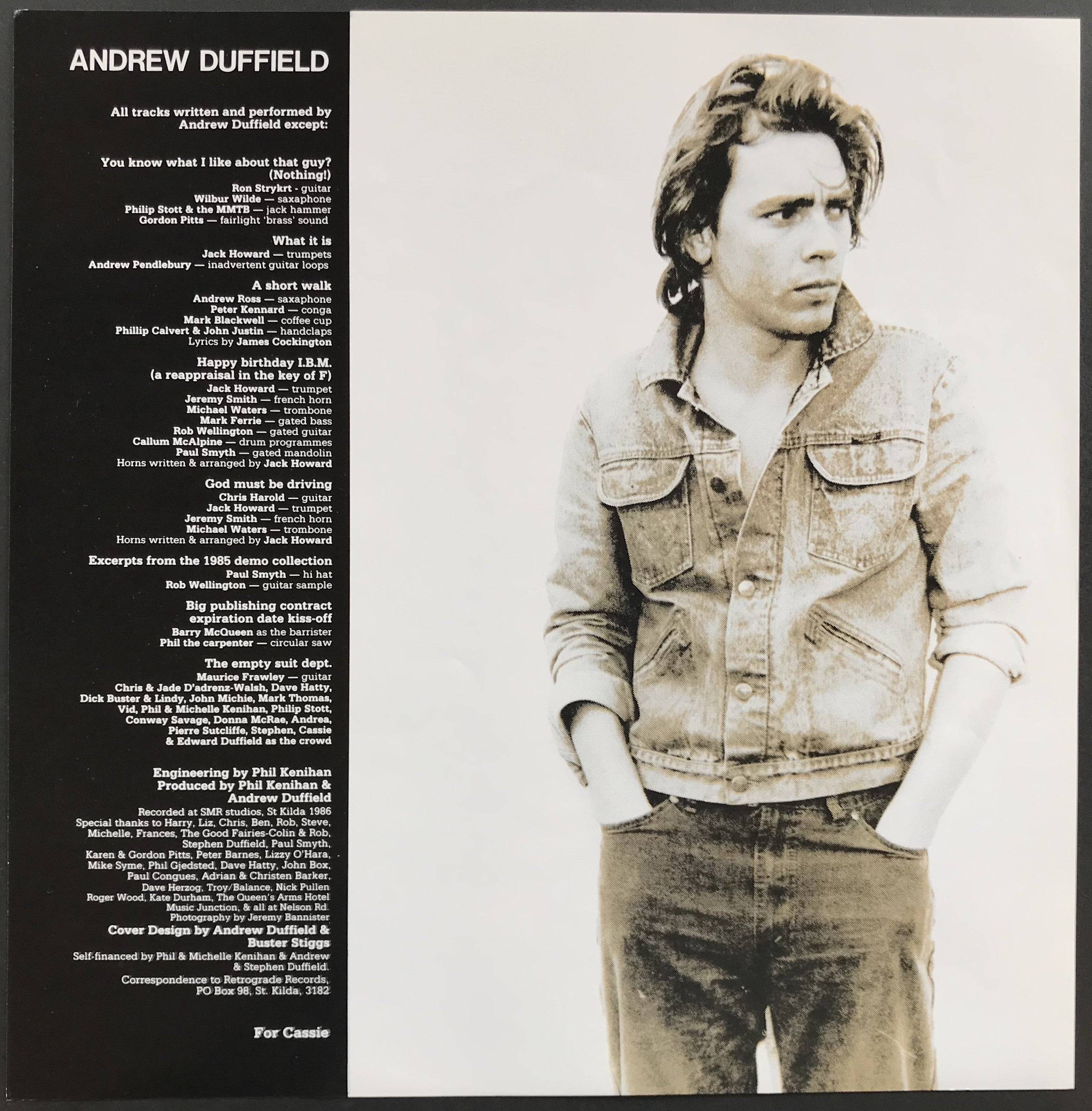 Andrew Duffield's Rare LP - Ten Happy Fingers from 1986