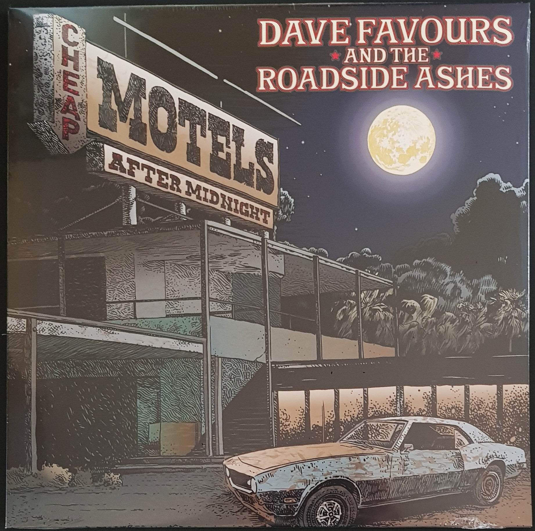 Dave Favours And The Roadside Ashes - Late - Night Cheap Motel Vibes in 2022