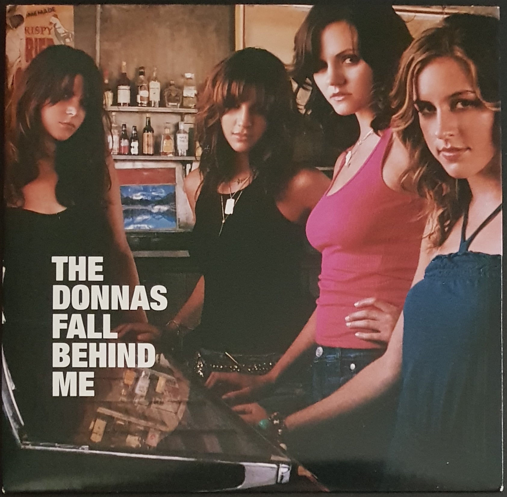 Donnas' Vinyl Record - Fall Behind Me