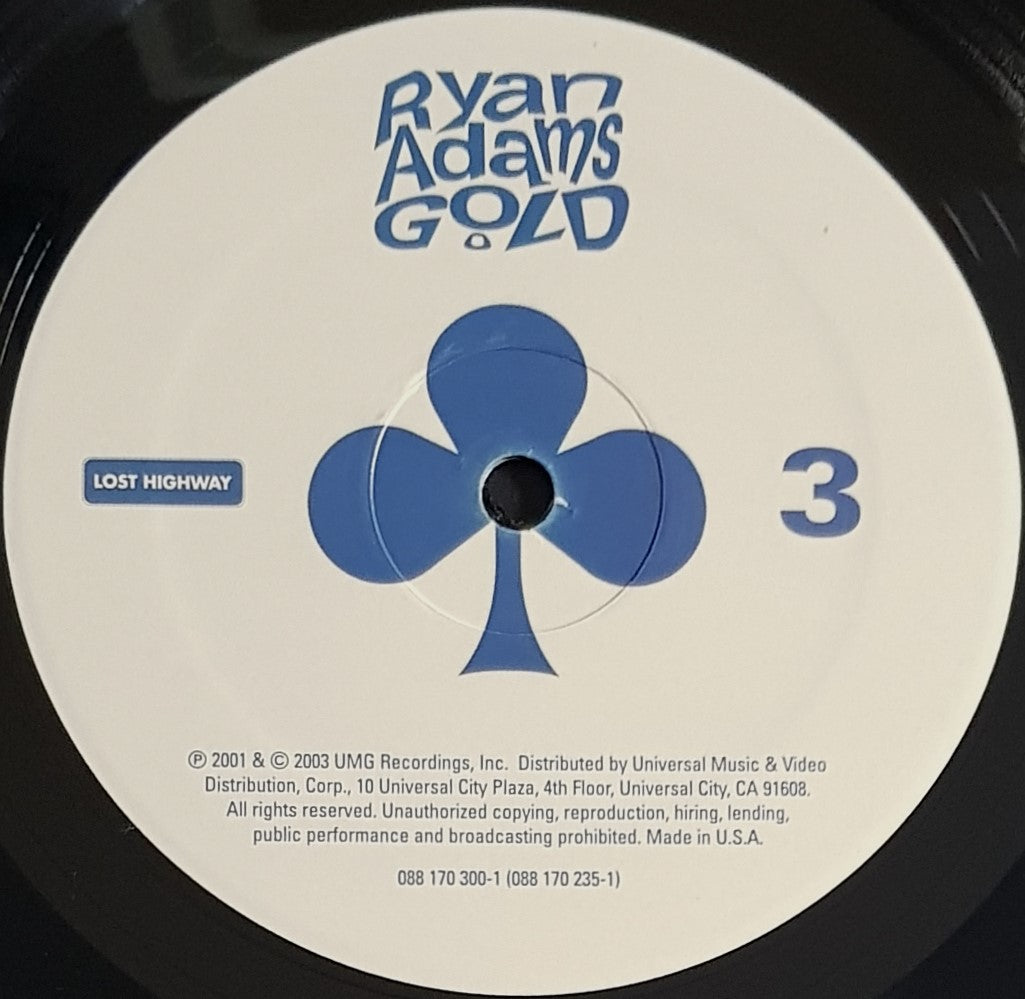 Ryan Adams' Repressed Album - Gold from 2003