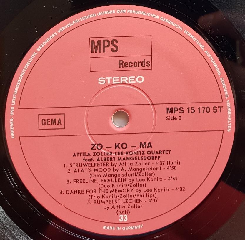 Attila Zoller's Zo - Ko - Ma: A Musical Gem from 1968