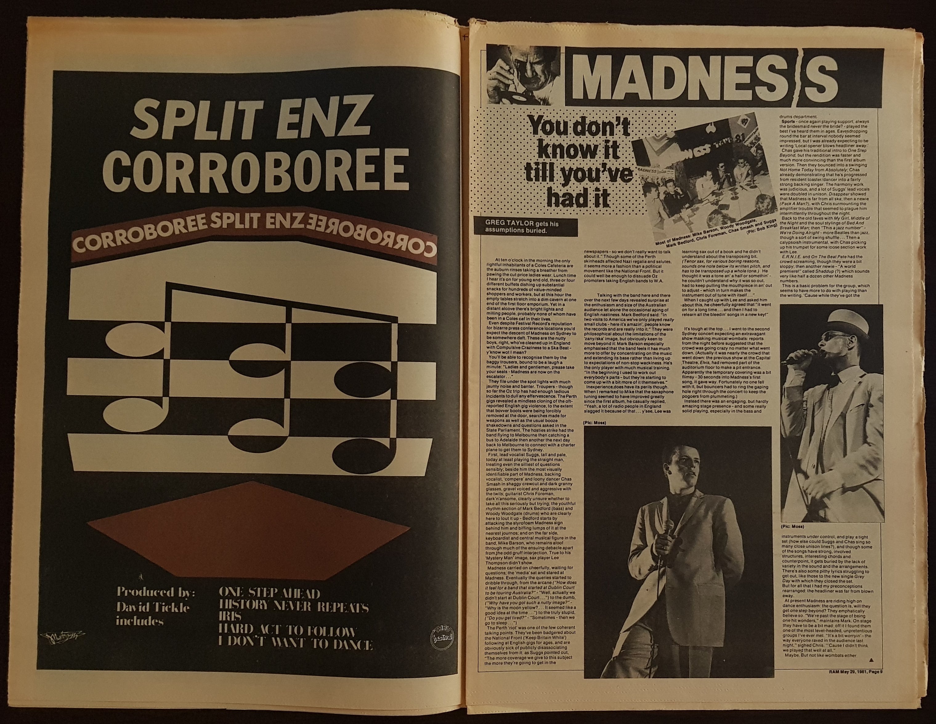 Adam & The Ants - Rare RAM Magazine Issue from May 29, 1980 (No.160)