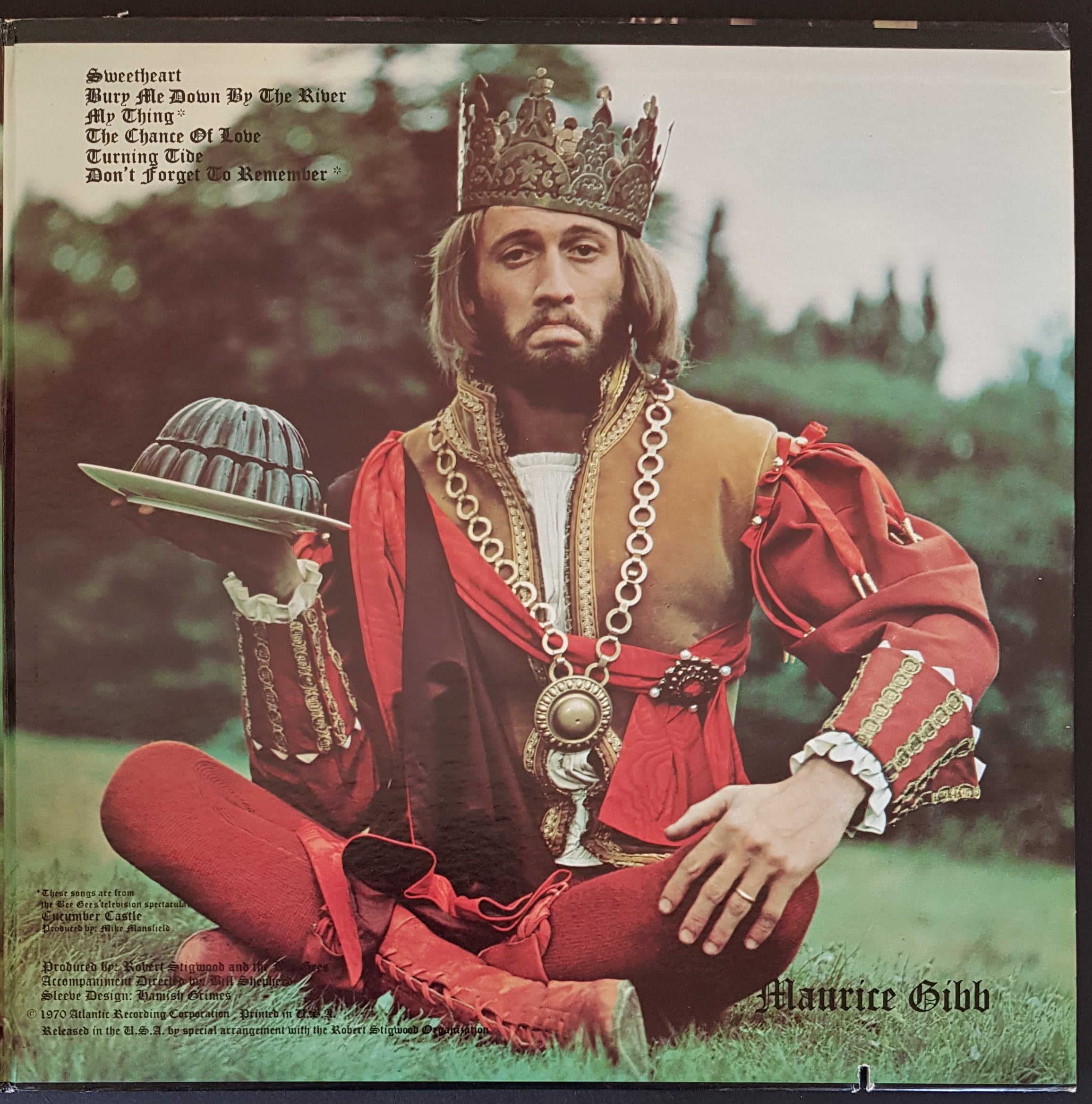 1970 Bee Gees' Album - Cucumber Castle by ATCO Records