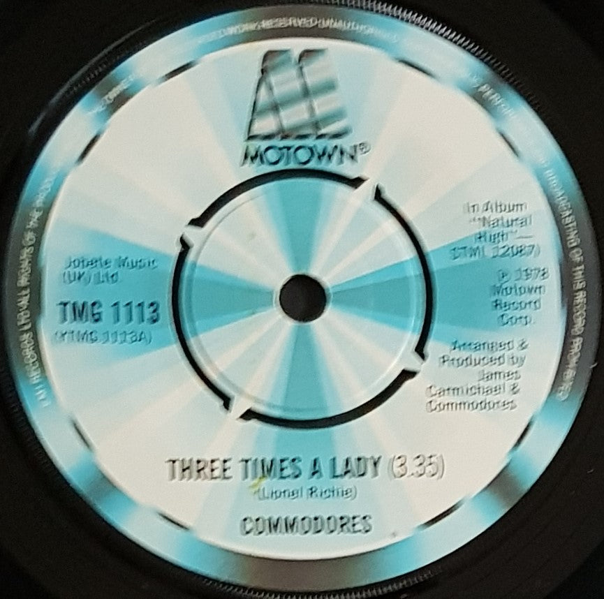 Commodores - Classic Song 'Three Times A Lady'