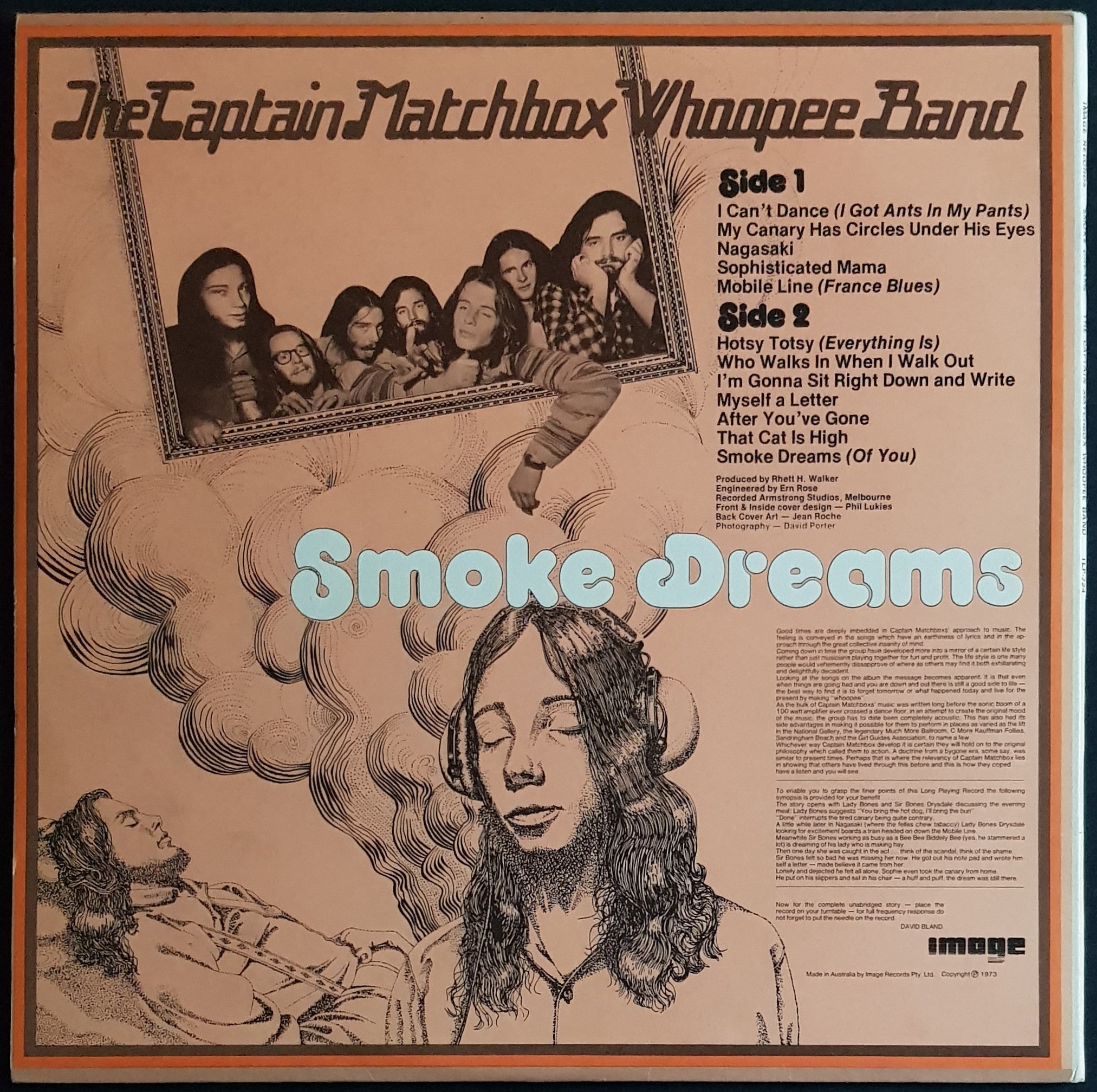 Captain Matchbox - Enigmatic Smoke Dreams Collectible from 1973