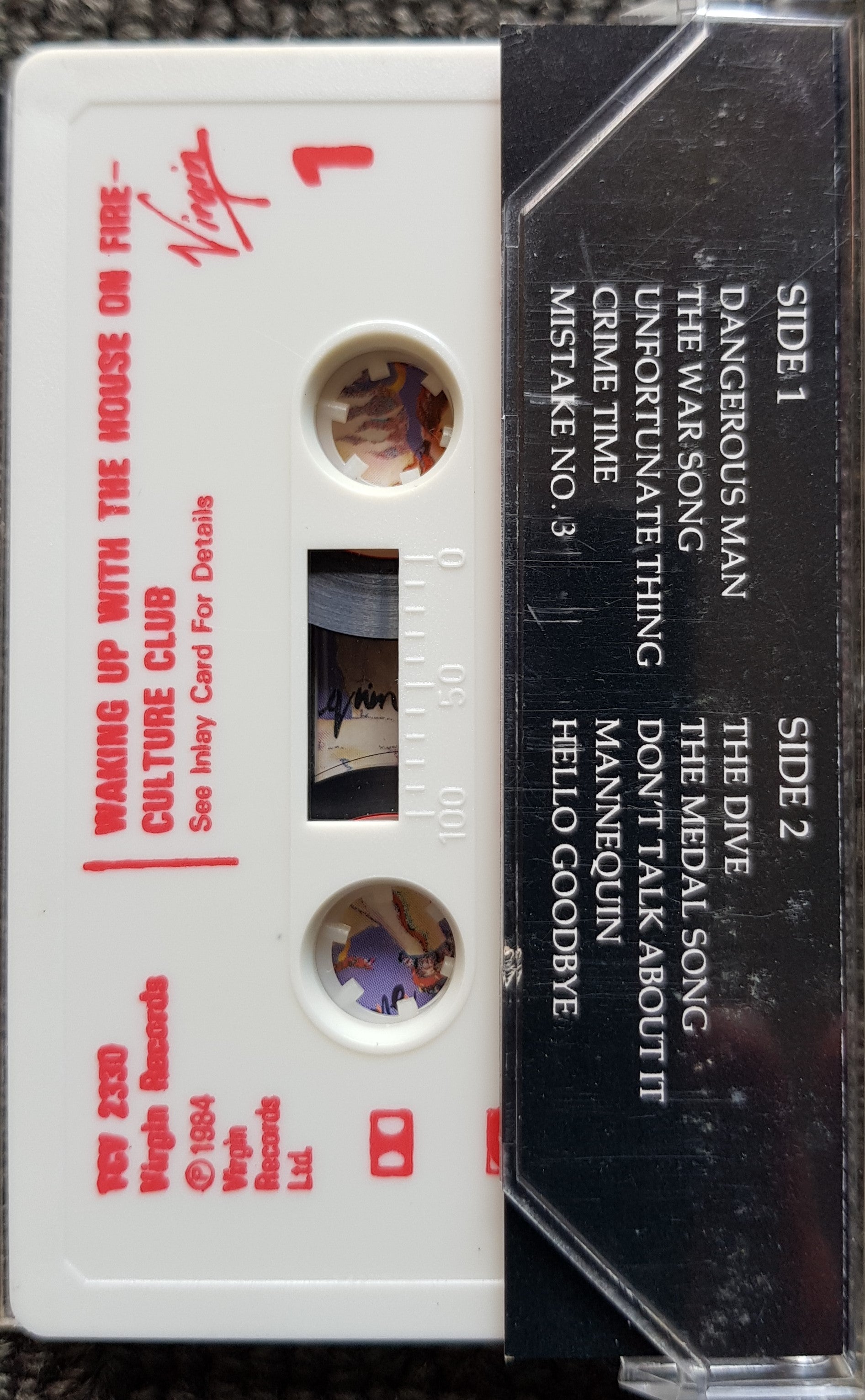 Music Album - Culture Club's Waking Up With The House On Fire