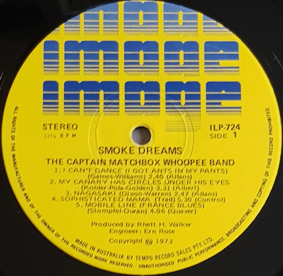 Captain Matchbox - Enigmatic Smoke Dreams Collectible from 1973