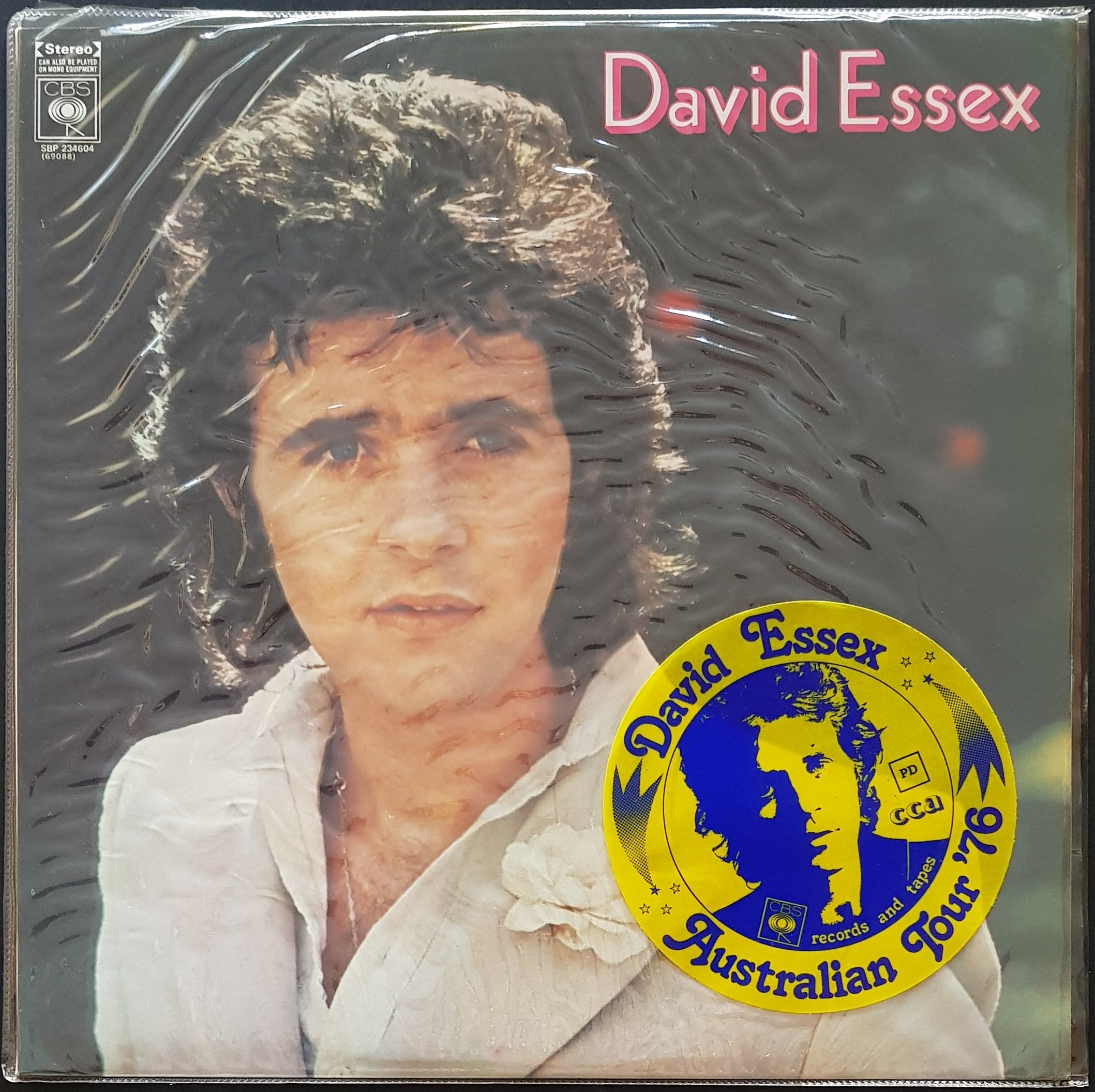 David Essex - Classic Release with Aus Tour Sticker and Press Kit