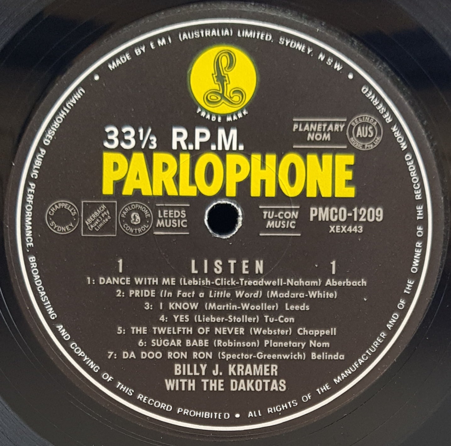 Billy J. Kramer & The Dakotas - Original 1963 MONO Album - Listen...