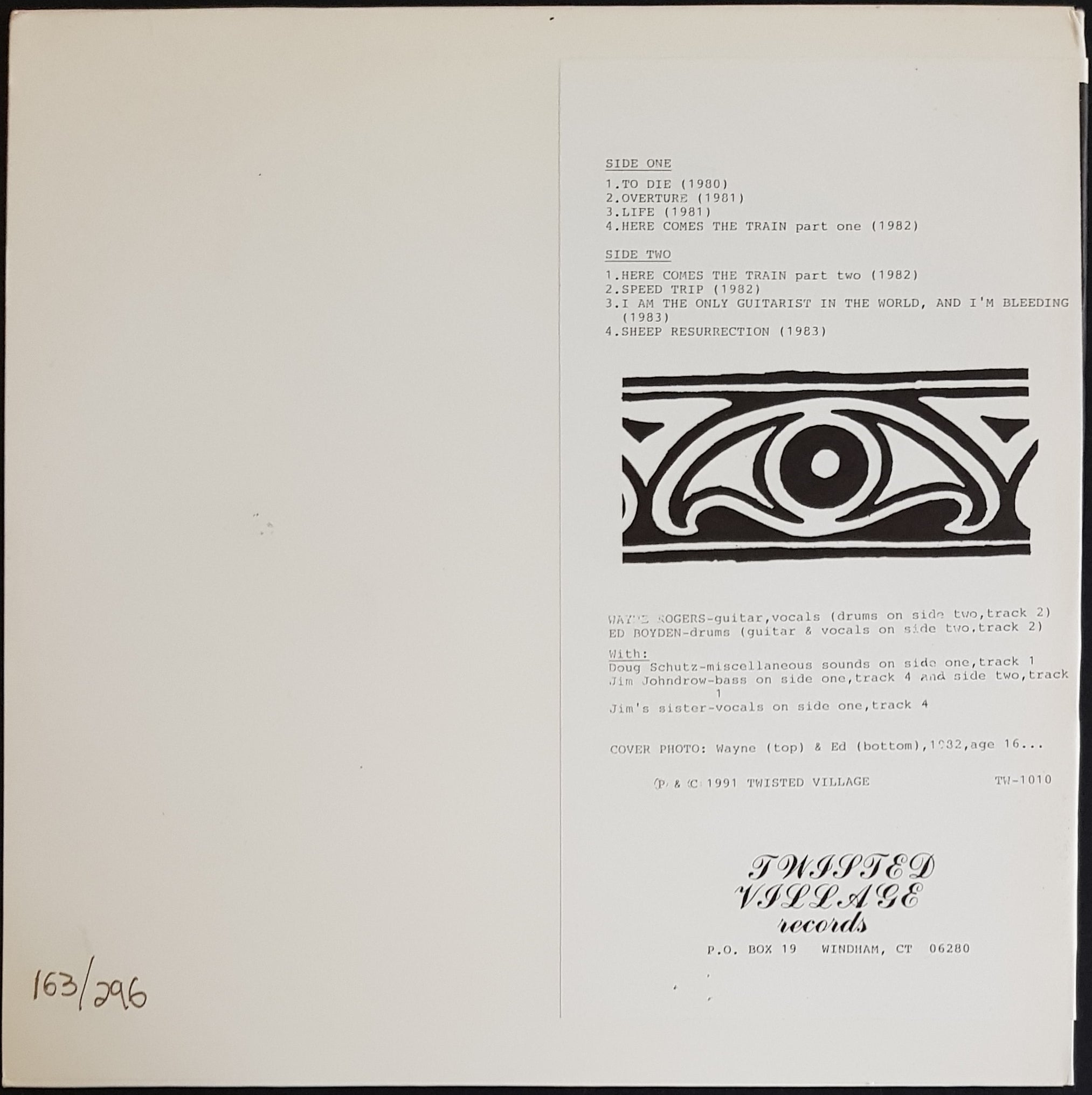 Early Recordings 1980 - 1983: Crystalized Movements & Damaged Lights