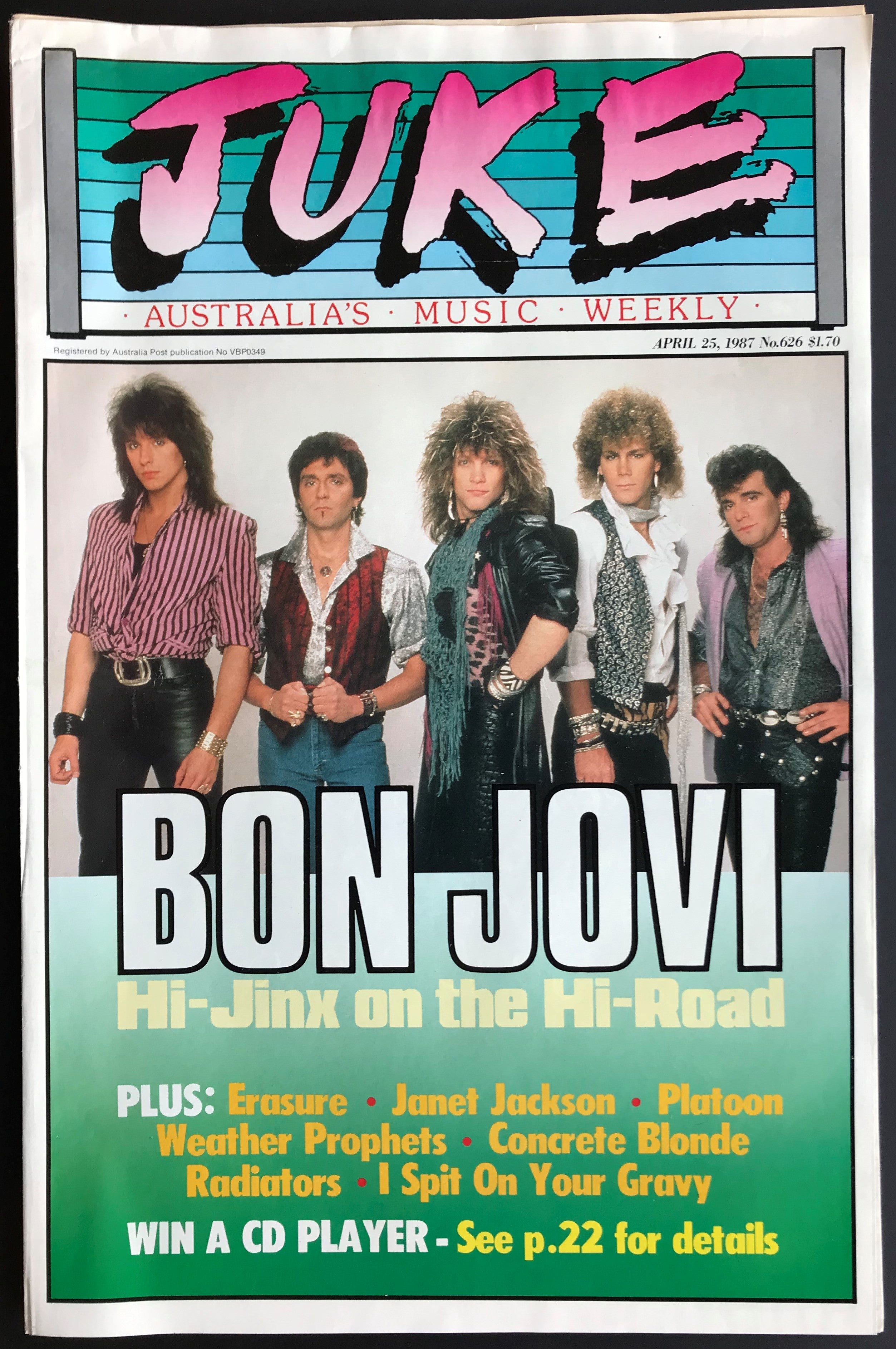 Bon Jovi Magazine - Special Issue of April 25, 1987 (Issue No.626)