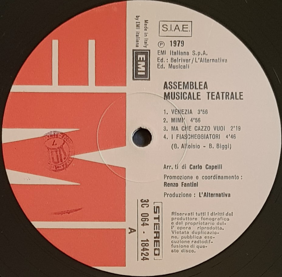 Theatrical Musical Assembly - Alice's Dream (1979 Release)