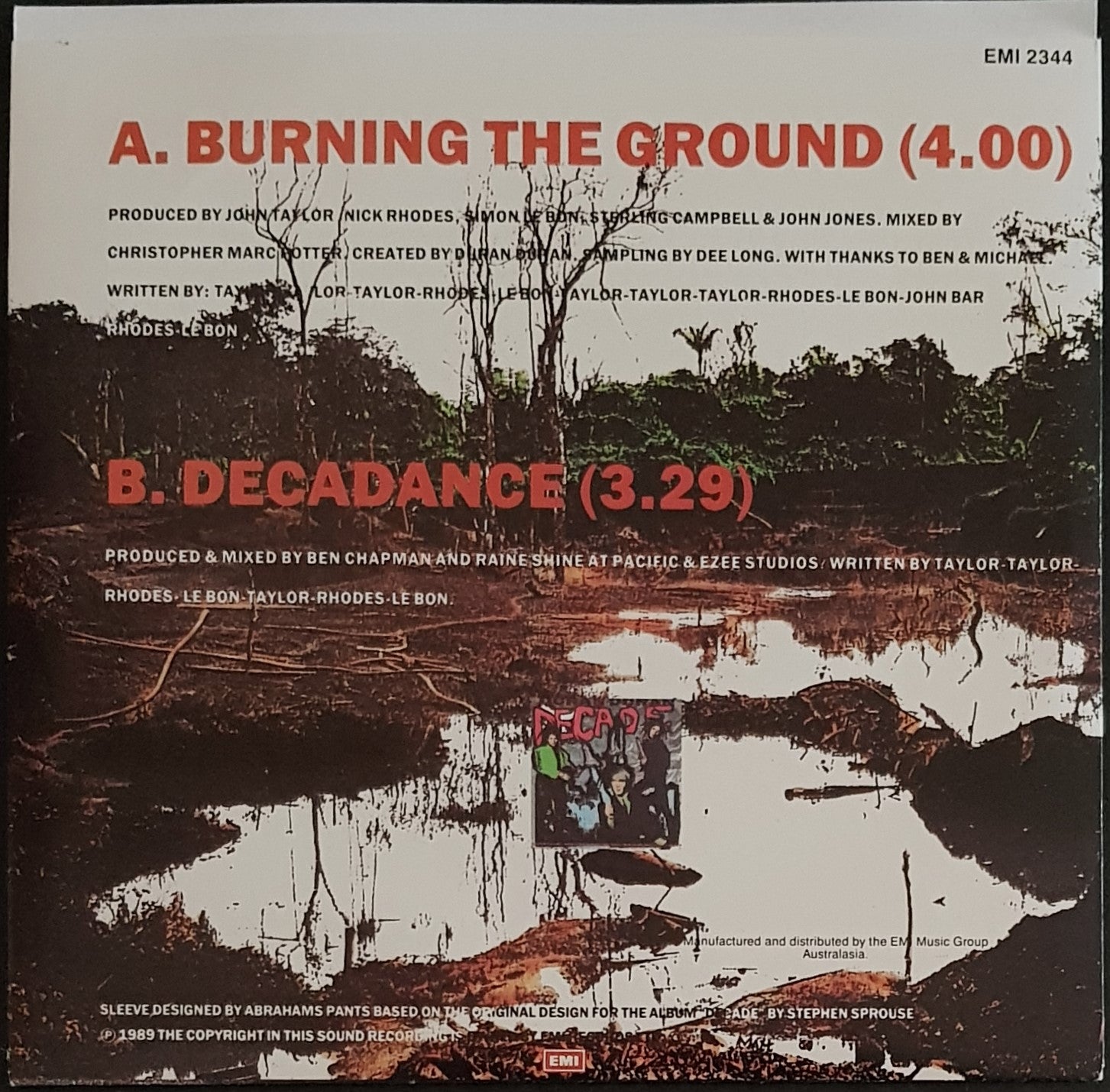 Duran Duran - The Ground Burning Music Album