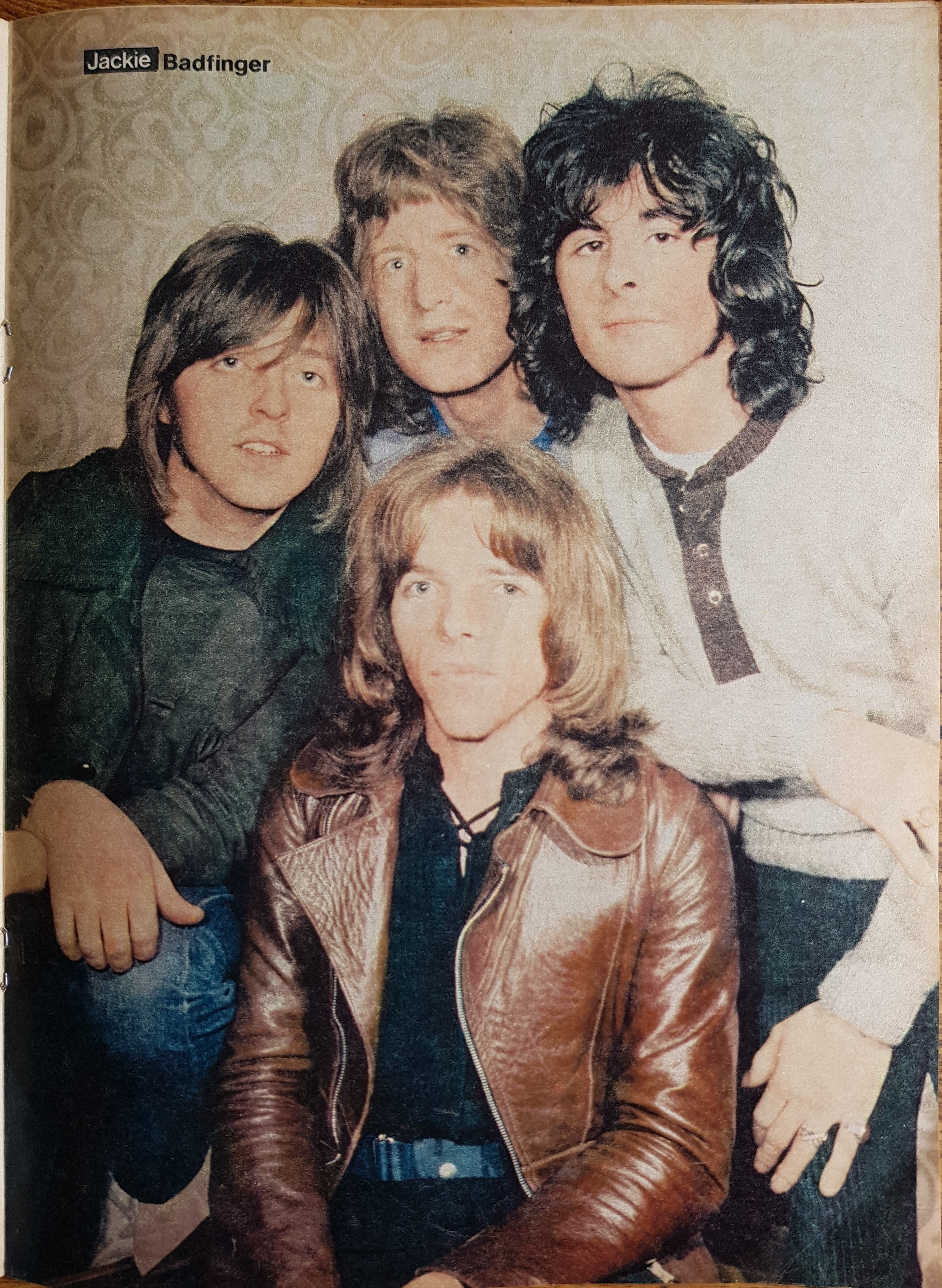Badfinger - Colorful Jackie No.376 PinUp from March 20, 1971